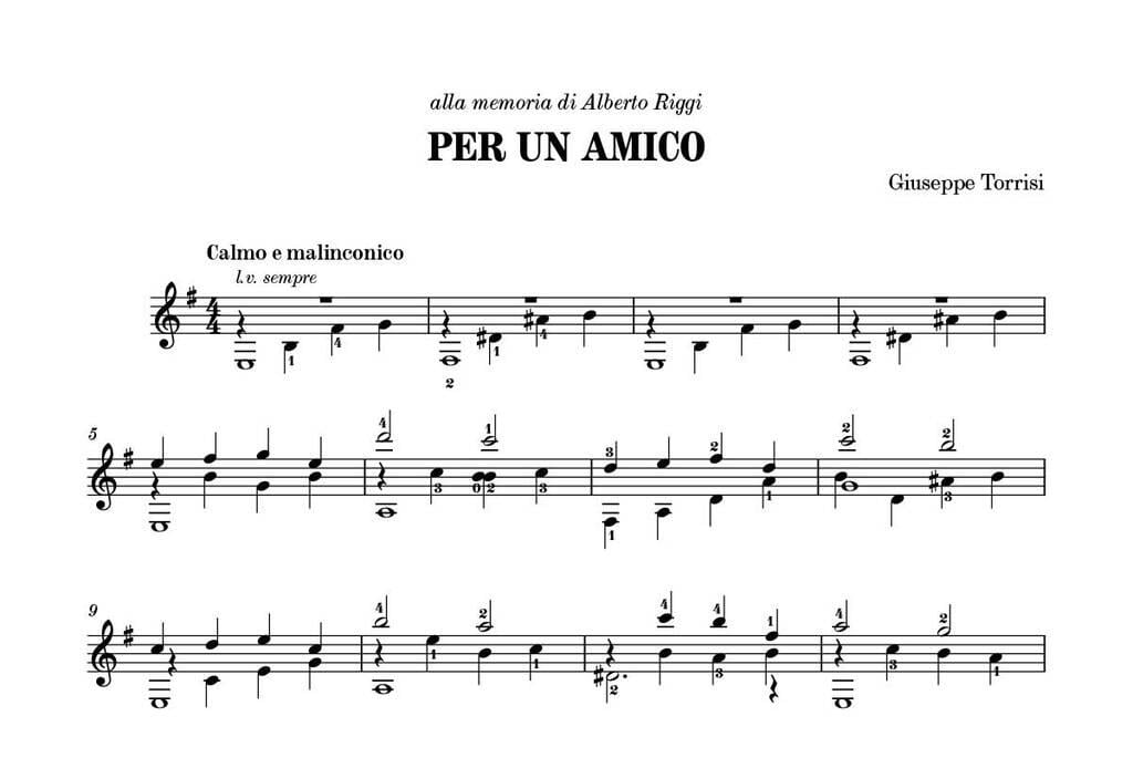 Per Un Amico